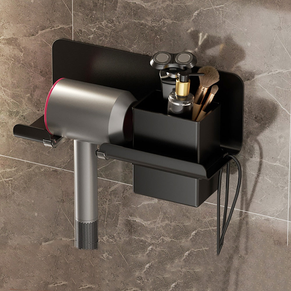 Hair Dryer Holder Bathroom