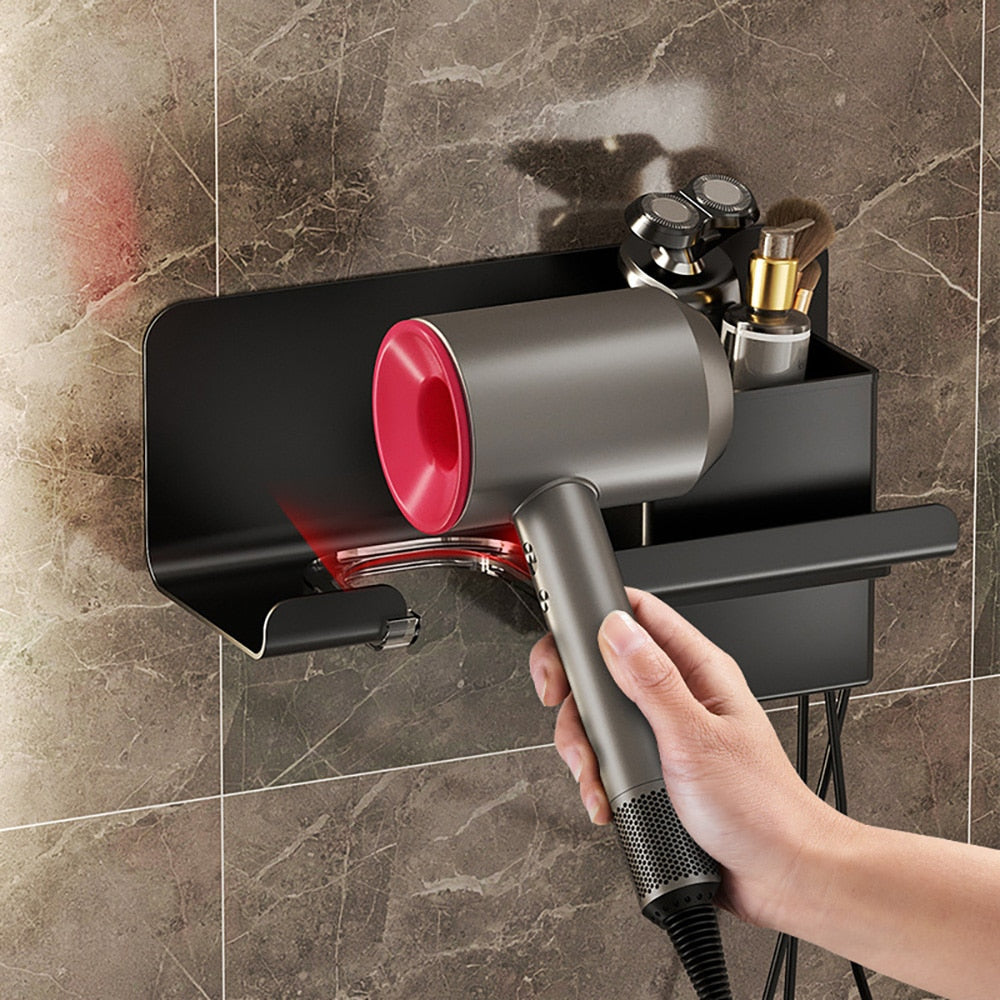 Hair Dryer Holder Bathroom