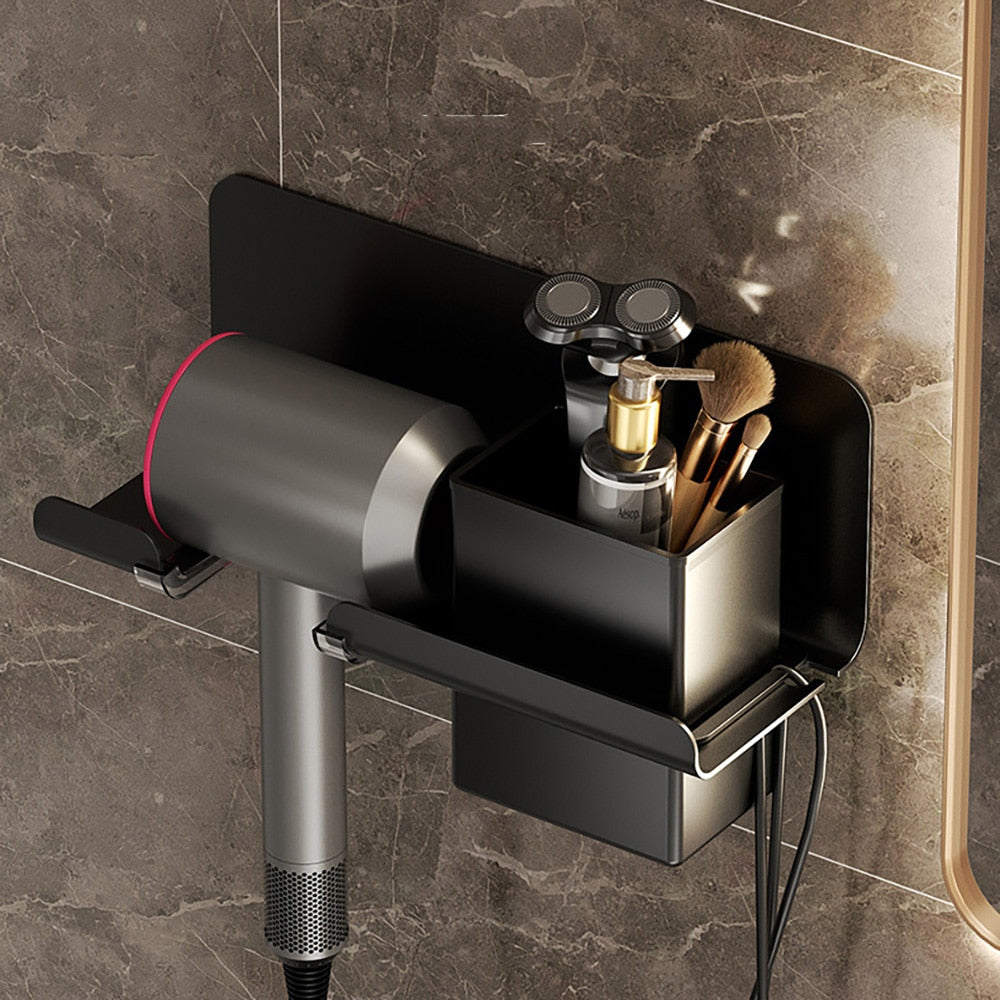 Hair Dryer Holder Bathroom