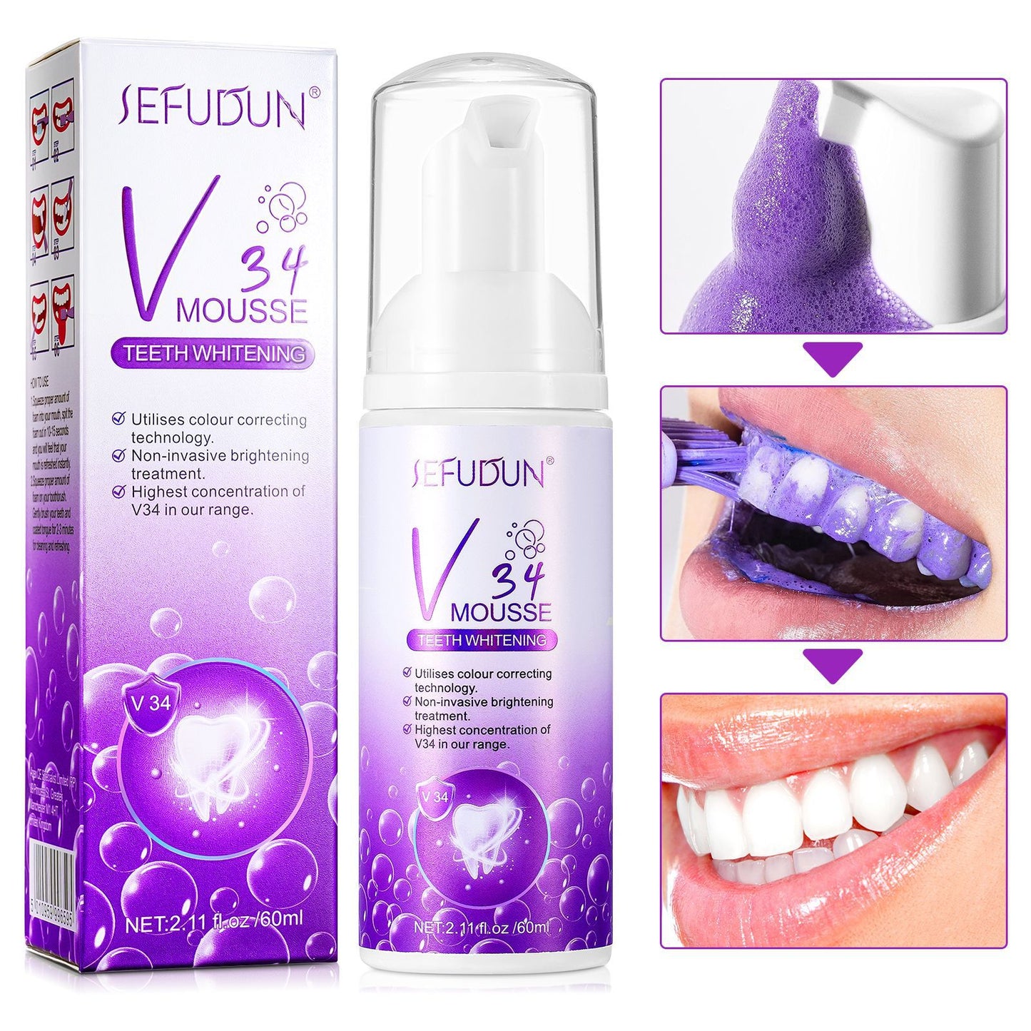 Purple Whitening Toothpaste