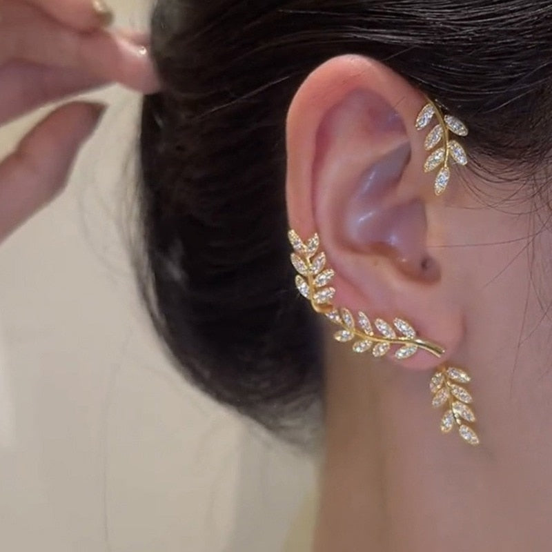 Butterfly Tassel Flowers Earrings