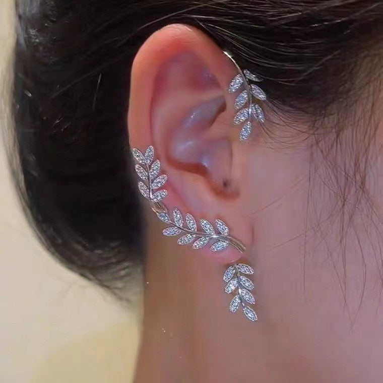 Butterfly Tassel Flowers Earrings