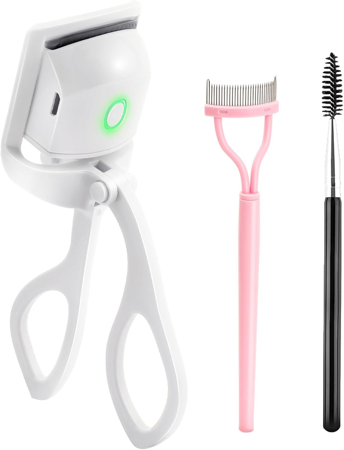 Rechargeable Heated Eyelash Curler with 2 Heat Modes